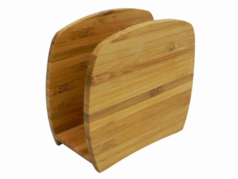 Professional-grade Artisanal Bamboo Napkin Holder – Eco-friendly Tableware